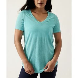 Athleta Breezy Scoop V Neck T-Shirt -Active -Athleisure
